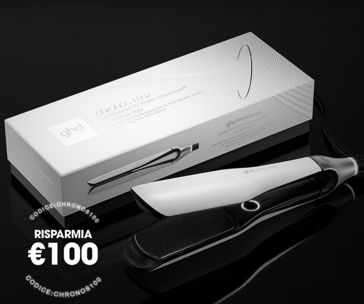 Ghd Chronos Max professionale a lamelle larghe